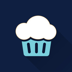 Cake - vector icon.