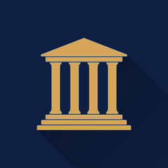 Fototapeta premium Court - vector icon.