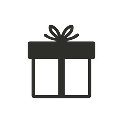 Gift Box - vector icon.