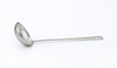 metal soup ladle