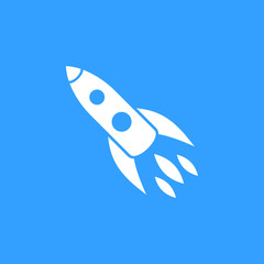 Rocket - vector icon.