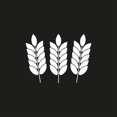 Barley   - vector icon.