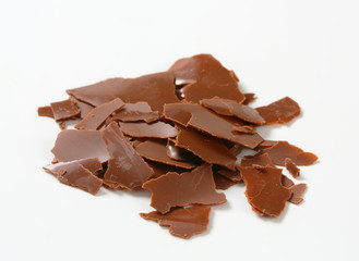 Chocolate shavings