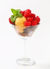 Ice cream  sundae
