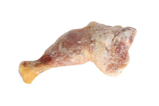 Frozen chicken leg