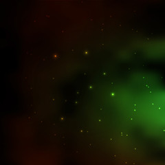 Milky way stars. Stars of a planet and galaxy in a free space.