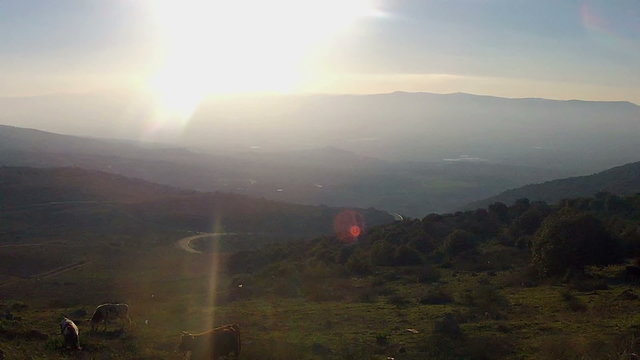 Nimrod Fortress at the Golan Heights/Nimrod fortress on the north Galilee , Israel