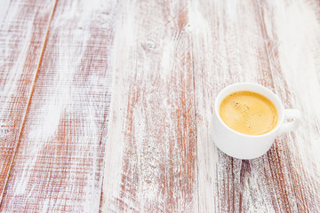 coffee grains as a heart I love to coffee