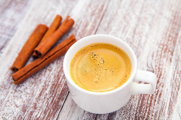 coffee grains as a heart I love to coffee