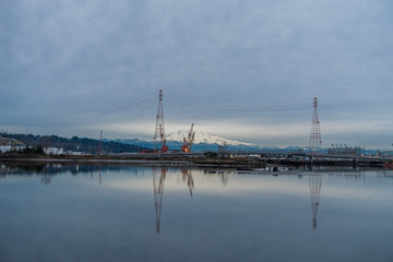 Power Lines And Rainier 2