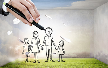 Designer drawing family 