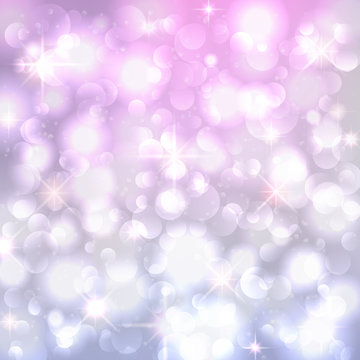 Light purple bokeh background