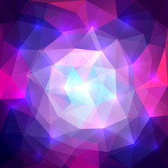Obraz premium Abstract triangular mosaic background