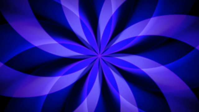 Colorful morphing geometric pattern of curved lines in changing blue and purple tones. 1920x1080p. Loops seamlessly (no fades or dissolves).