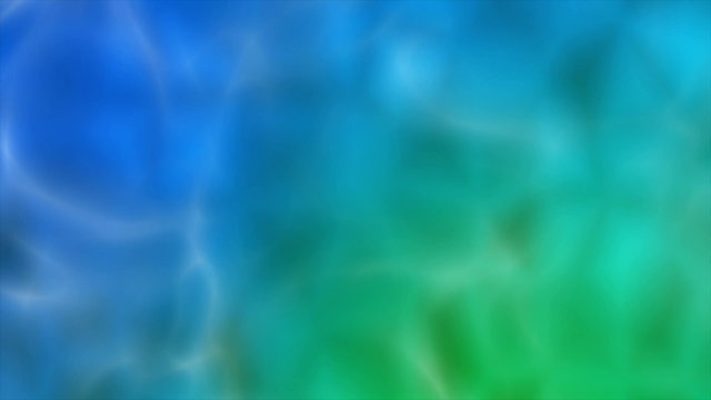 A seamlessly looping widescreen background featuring a blue and green aquamarine motion pattern resembling light-reflecting ripples on the surface of water.