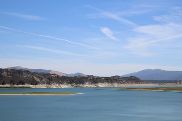 Cachuma Lake in Southern California