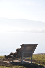 dreaming time near a lake