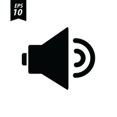 Volume Icon on white background