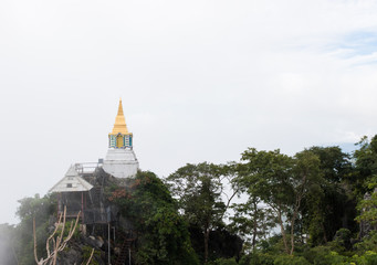 Pagoda on cliff