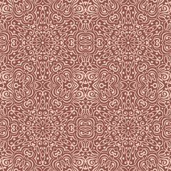 Seamless background with abstract ethnic pattern.