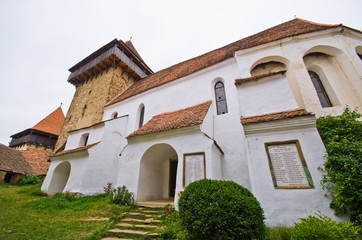 Fototapeta na wymiar Defense church in Viscri, Romania
