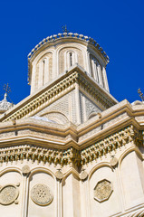 Fototapeta na wymiar Church in Curtea de Arges, Romania