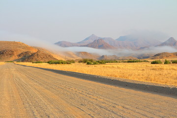 Fototapeta na wymiar African road