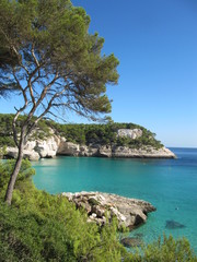 Obraz premium Minorka - pieszo do Cala Macarelleta