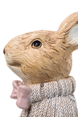 Beautiful handmade easter rabbit.