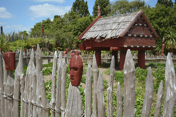 Te Parapara Maori Garden. New Zealand