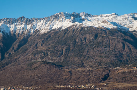 Frontal view of Costiera dei Cech