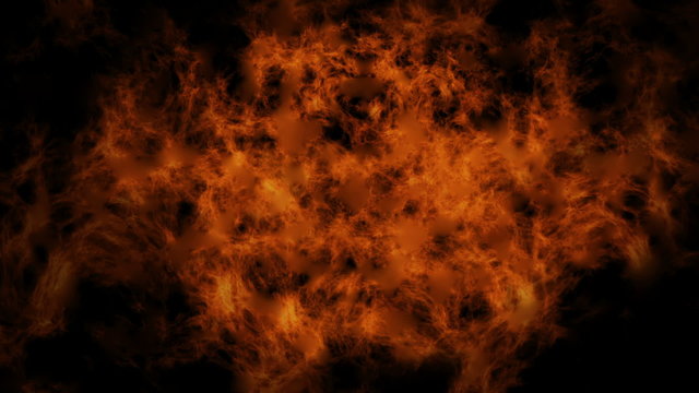 Background Animation - Künstlerbedarf - aufwärts brennende Flammen