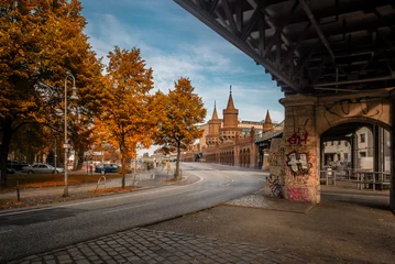 Foto op Canvas Oberbaumbrücke © Thomas Seethaler