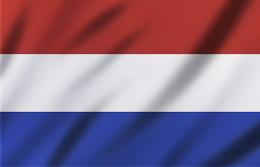 Netherland flag background