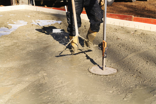 Bauen und Baustelle: Messen und Abziehen