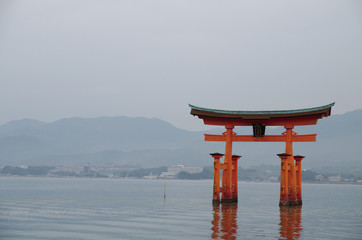 Itsukushima shrine torii