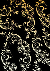 seamless vintage wallpaper pattern