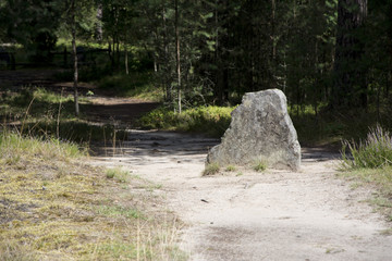 Polish stone circle  in Odry