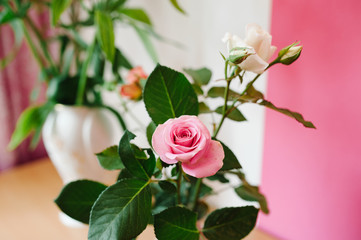 Wedding decorations at restaurant with all beauty and flowers