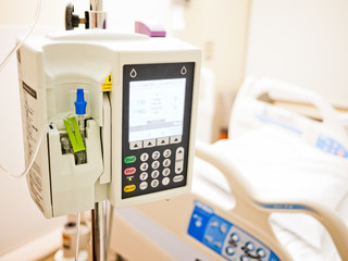 Infusion Pump in Hospital Room