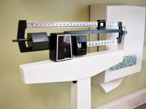 Physician Sliding Weight Balance Beam Scale