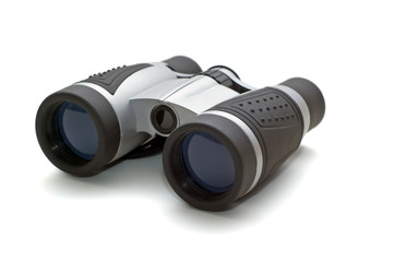 Binoculars on White Background Picture