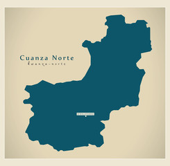Modern Map - Cuanza Norte AO