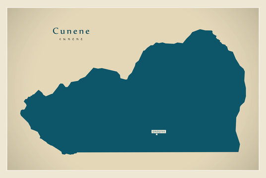 Modern Map - Cunene AO