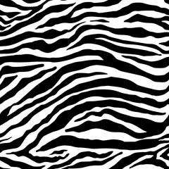 Zebra pattern - obrazy, fototapety, plakaty