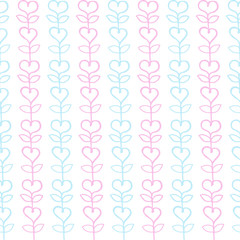 hand-drawn doodle seamless pattern 