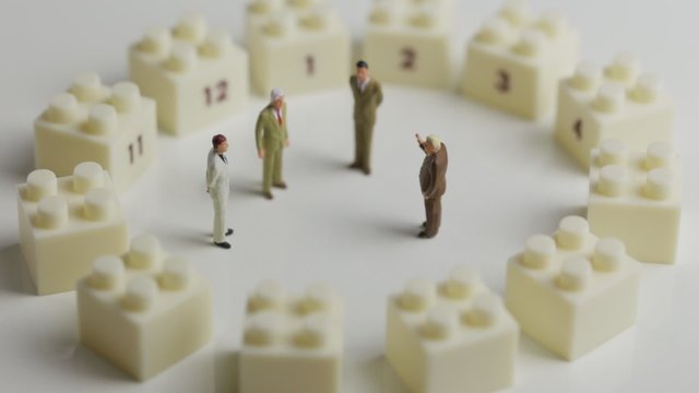 ビジネスマンの一年　動画