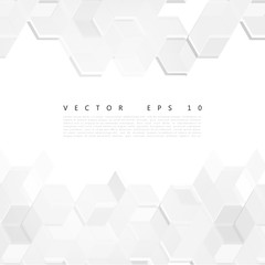 Fototapeta premium Vector Abstract Design Hexagonal Background