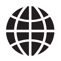 Globe icon Illustration design