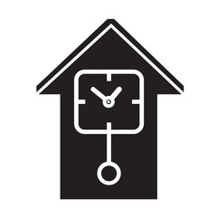 Time Clock icon Illustration sign design